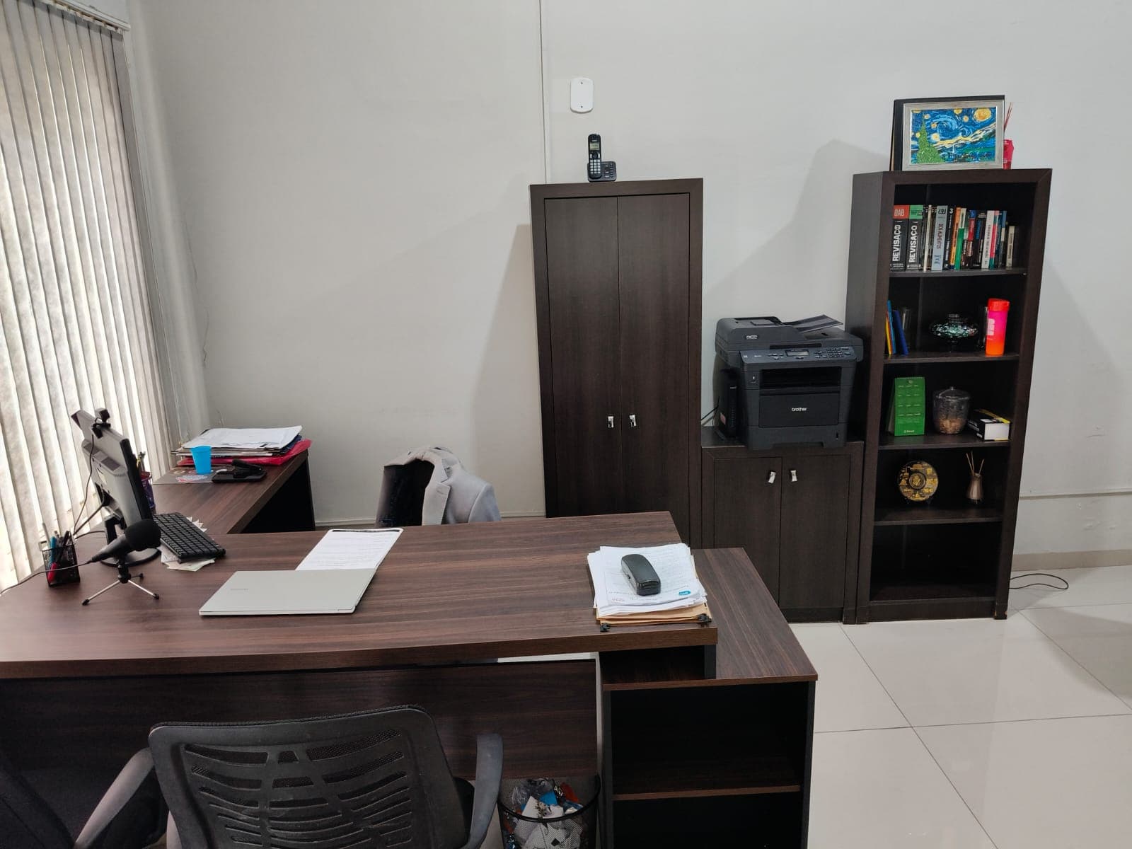 Ambiente interno do escritório em Sorriso