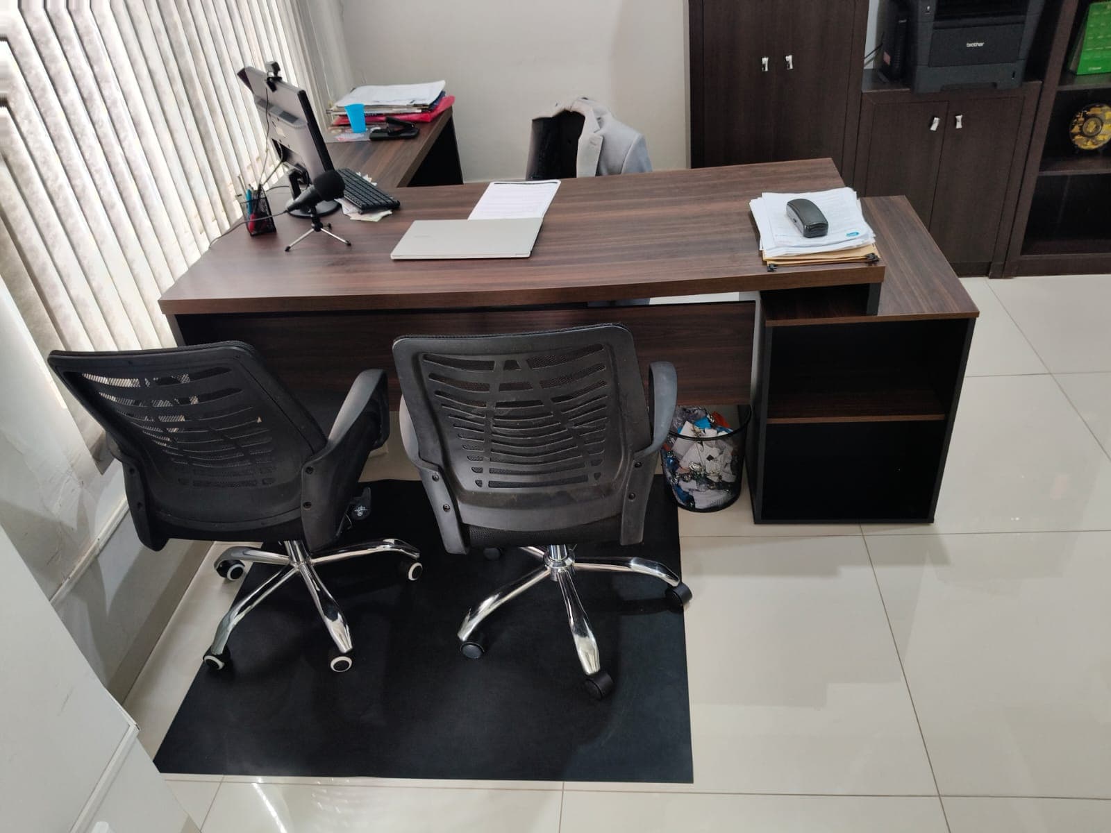 Área interna do escritório